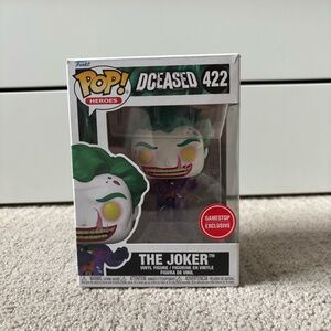 Funko Pop! Heroes DC The Joker Dceased 422 Gamestop Exclusive Vinyl Figure